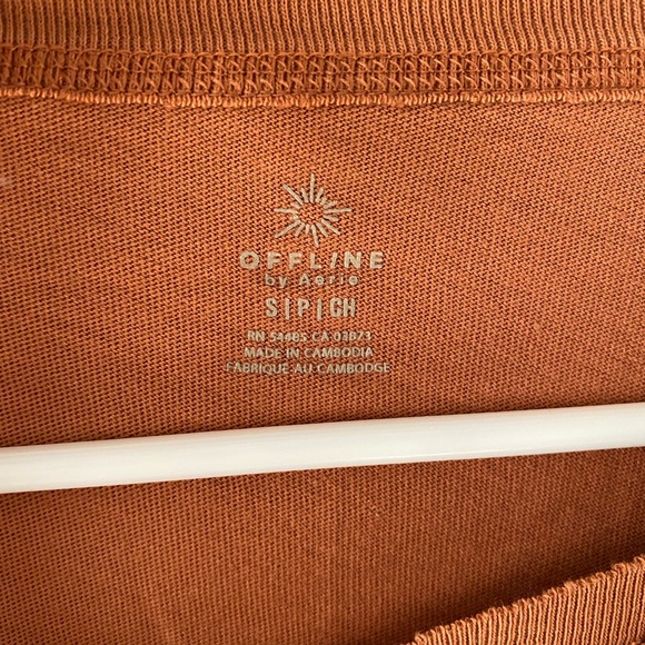 Orange cropped top - Picture 2 of 2